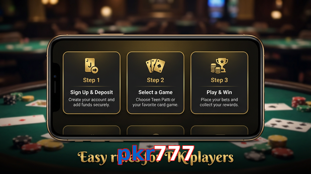 Game list for Pkr777 game section