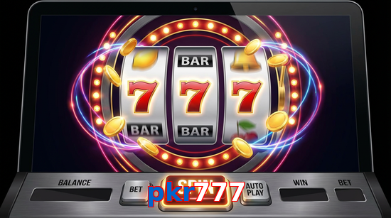 Main screen of Pkr777 slots page for PK players
